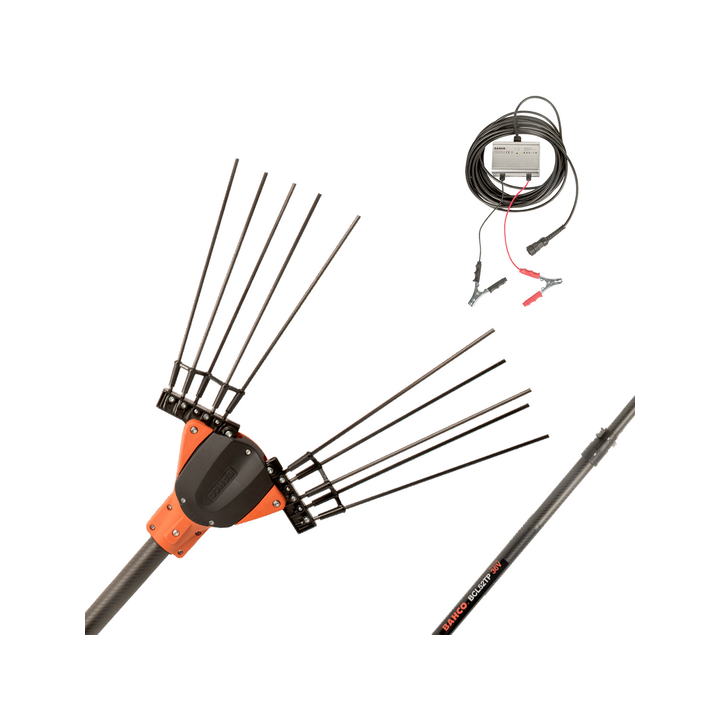 Bahco BCL52TP sähköinen oliivinkerääjä 36 V hiilikuituvarsi 216 296 cm