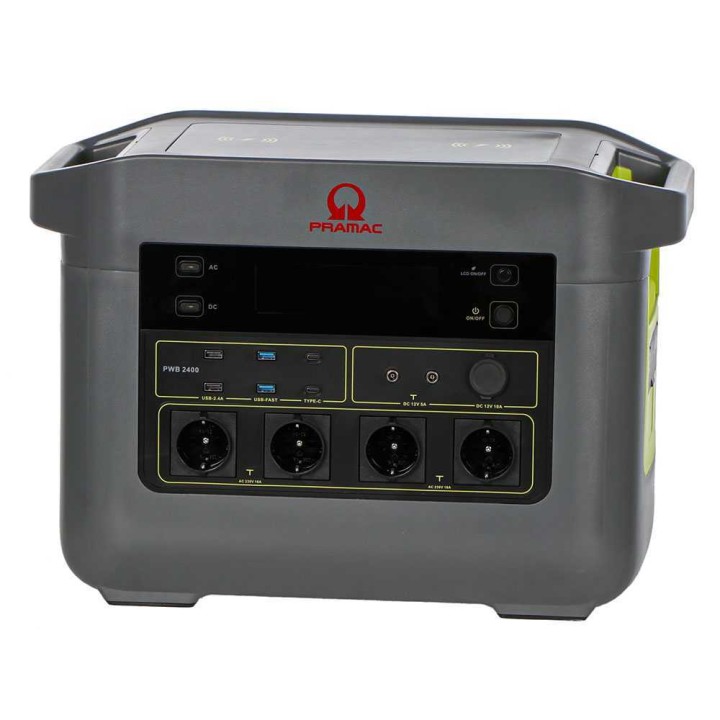 Pramac PWB 2400 kannettava sähköasema, 2 150 Wh, 2,4 kW, 51,2 V