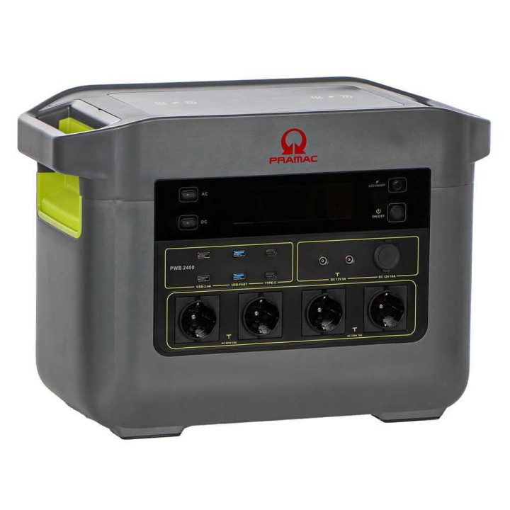 Pramac PWB 2400 kannettava sähköasema, 2 150 Wh, 2,4 kW, 51,2 V