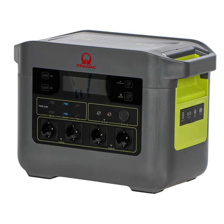 Pramac PWB 2400 kannettava sähköasema, 2 150 Wh, 2,4 kW, 51,2 V