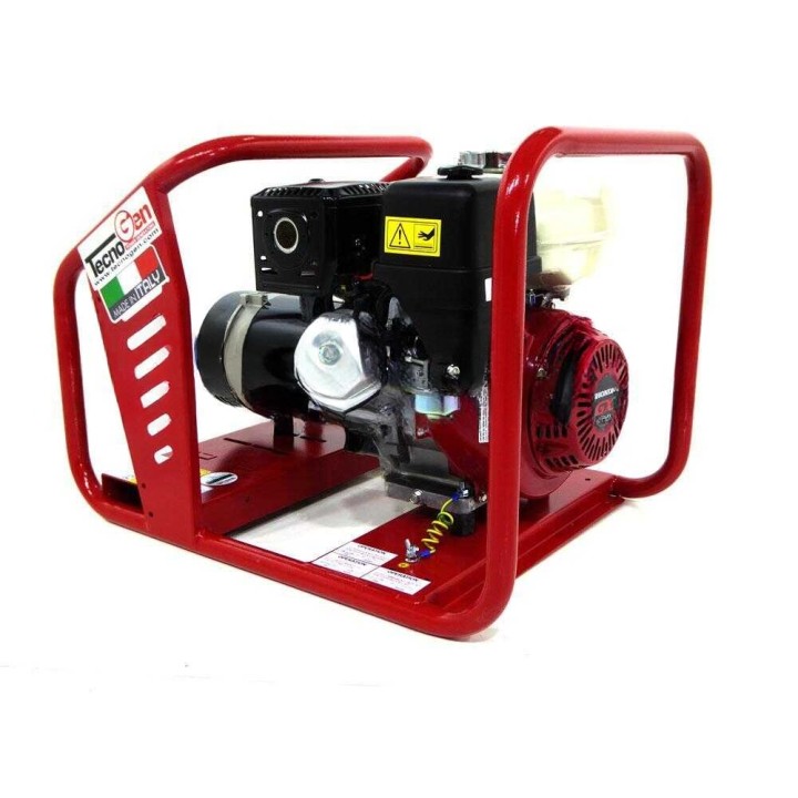 TecnoGen H5000 bensiinikäyttöinen aggregaatti, 3,6 kW, 230 V