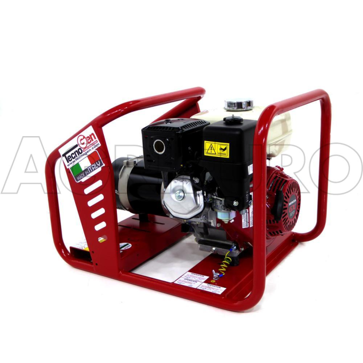 TecnoGen H5000 bensiinikäyttöinen aggregaatti, 3,6 kW, 230 V