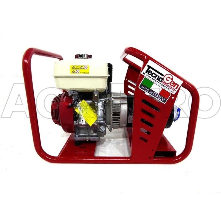 TecnoGen H5000 bensiinikäyttöinen aggregaatti, 3,6 kW, 230 V