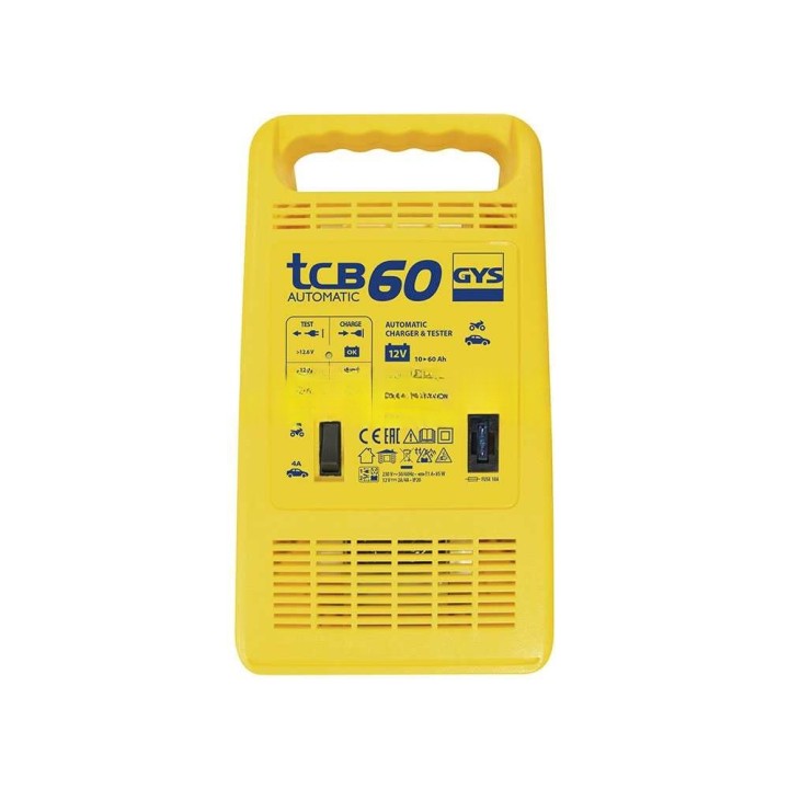 GYS TCB 60 automaattinen akkulaturi 12 V 10 60 Ah 85 W