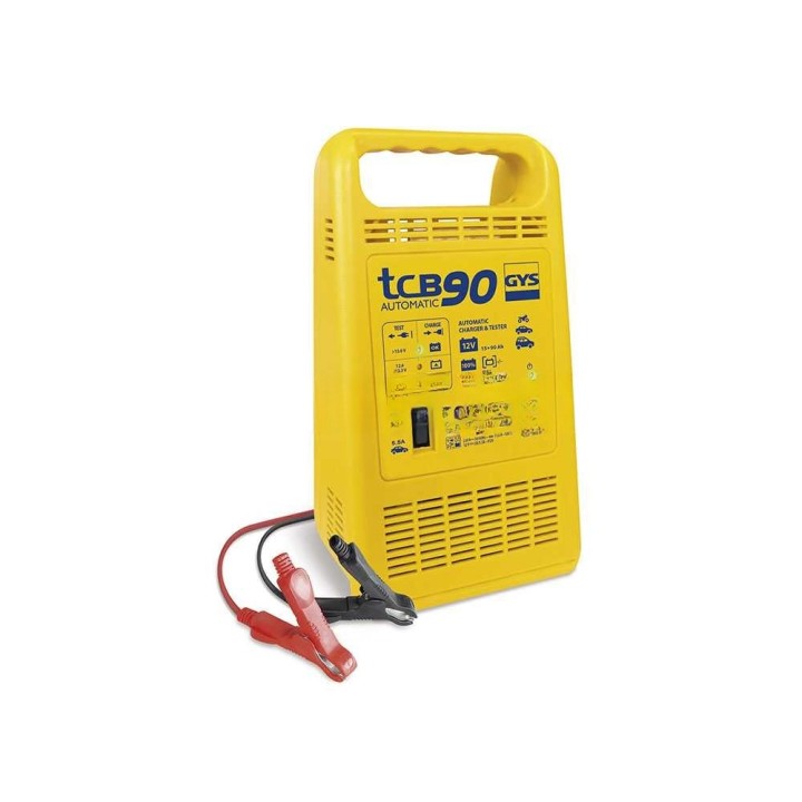 GYS TCB 90 automaattinen akkulaturi, 12 V, 15–90 Ah, 120 W