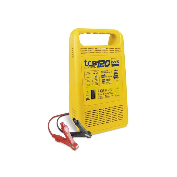 GYS TCB 120 automaattinen akkulaturi, 12 V, 20–120 Ah, 150 W