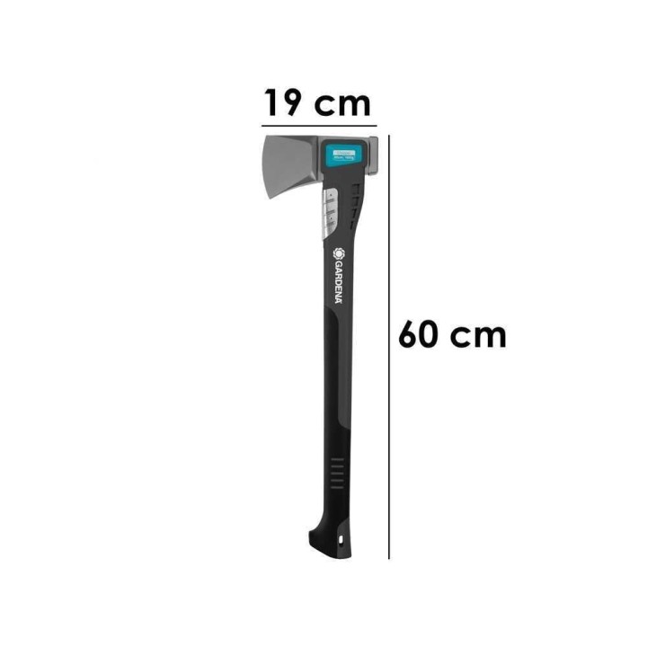 Gardena 1600S halkaisukirves polttopuille, 60 cm, 1,6 kg