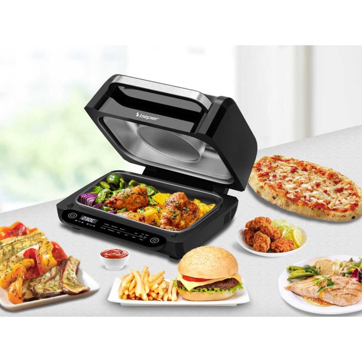Beper P101FRI081 digitaalinen ilmafriteerauskeitin ja sähköuuni, 1 700 W, 3,5 l