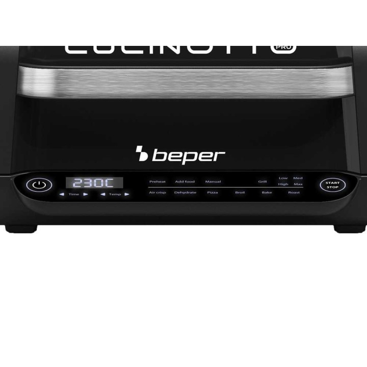 Beper P101FRI081 digitaalinen ilmafriteerauskeitin ja sähköuuni, 1 700 W, 3,5 l