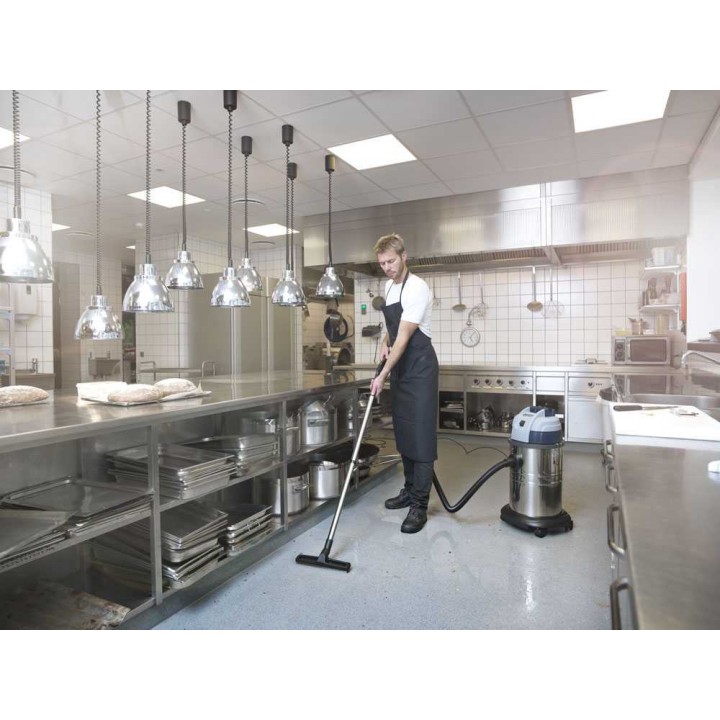 Nilfisk VL100-35 EU GO märkä-kuivaimuri, 35 l, 1 000 W, ruostumaton teräs