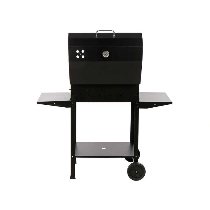 Ercole Medium hiiligrilli, 57,5 × 37 cm, kansi ja lämpömittari