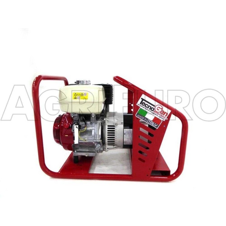 TecnoGen H8000 generaattori, 5,8 kW, 230 V, Honda GX 390