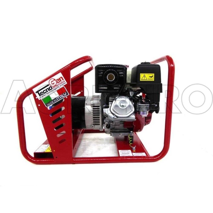 TecnoGen H8000 generaattori, 5,8 kW, 230 V, Honda GX 390