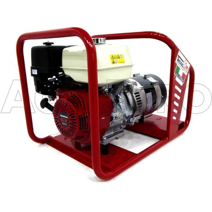 TecnoGen H8000 generaattori, 5,8 kW, 230 V, Honda GX 390