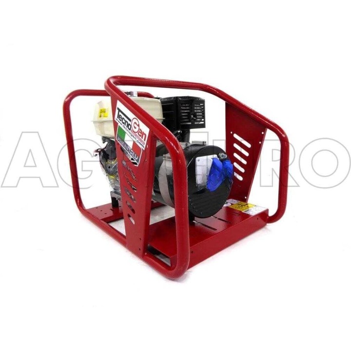 TecnoGen H8000 generaattori, 5,8 kW, 230 V, Honda GX 390