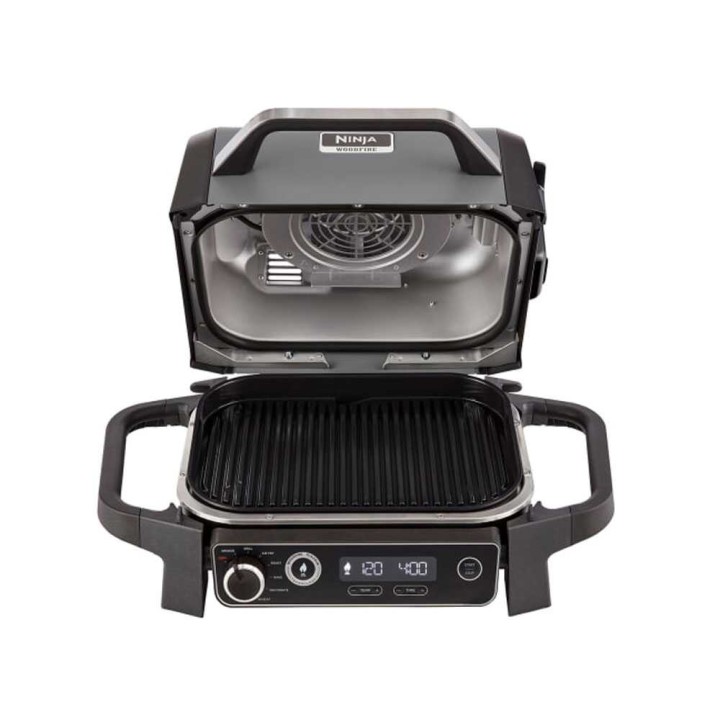Ninja Woodfire OG701EU sähkögrilli, savustin ja ilmafriteeraus, 2,4 kW