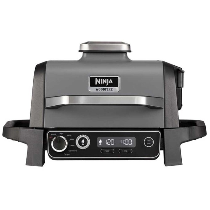 Ninja Woodfire OG701EU sähkögrilli, savustin ja ilmafriteeraus, 2,4 kW