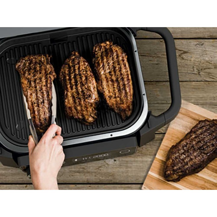 Ninja Woodfire OG701EU sähkögrilli, savustin ja ilmafriteeraus, 2,4 kW
