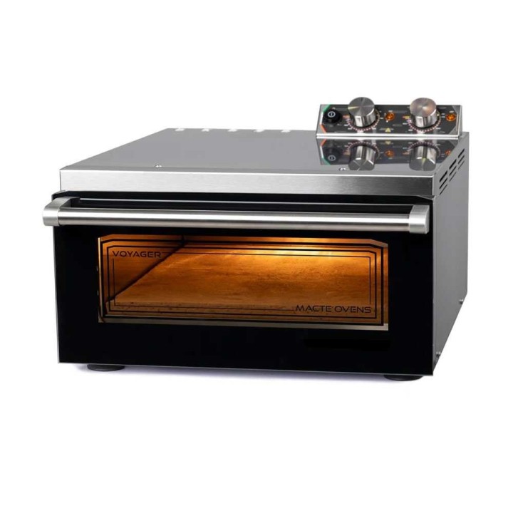 Macte Ovens Voyager Twin sähköinen pizza-uuni, 2 975 W, 500 °C