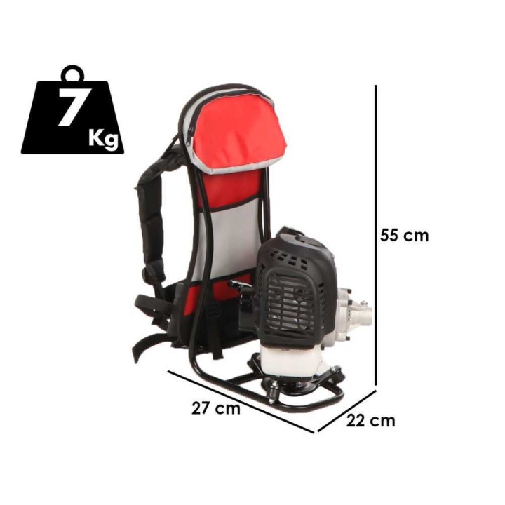 AMA NBC 530BP selkämallinen raivaussaha, 51,7 cm³, 1,9 HP