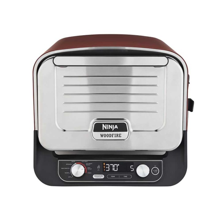 Ninja Woodfire OO101EU sähköuuni pizzoille ja paisteille, 2 400 W, 370 °C