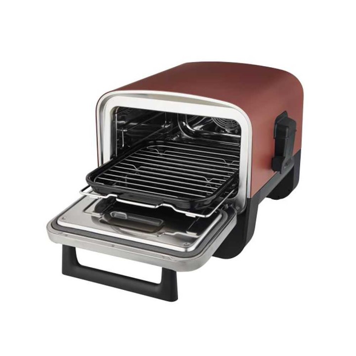 Ninja Woodfire OO101EU sähköuuni pizzoille ja paisteille, 2 400 W, 370 °C