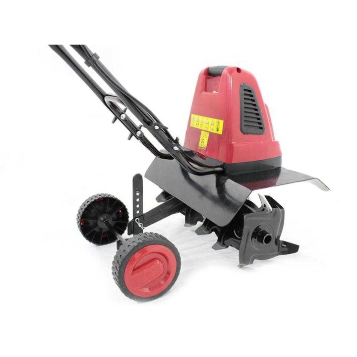 GeoTech ET 1500-6 sähköjyrsin, 1 500 W, 46 cm, 6 teräriviä