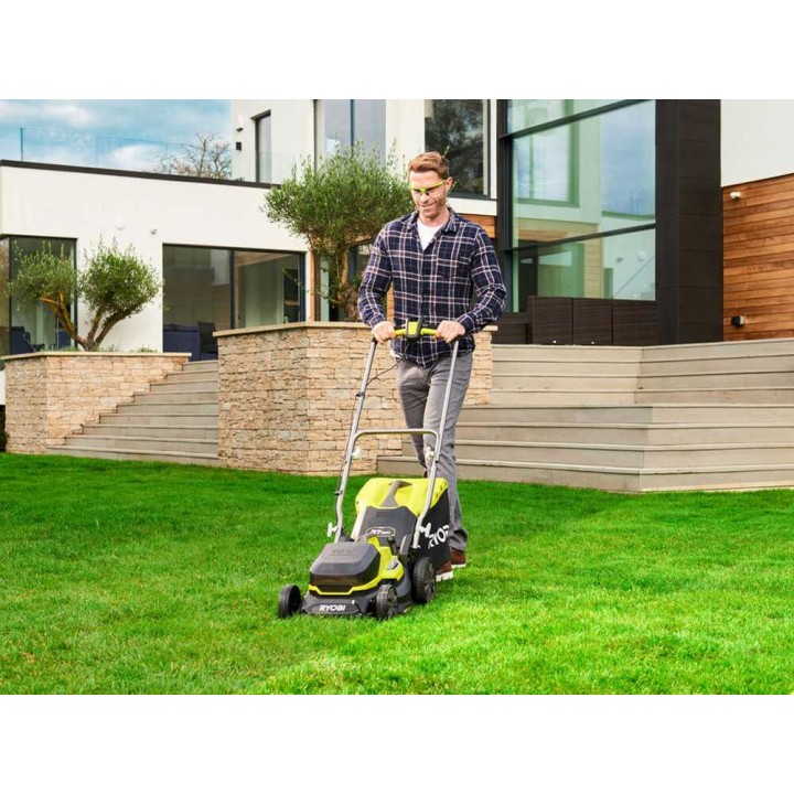 Ryobi RY18LM37A-240 akkuruohonleikkuri, 37 cm, 2 × 18 V 4 Ah