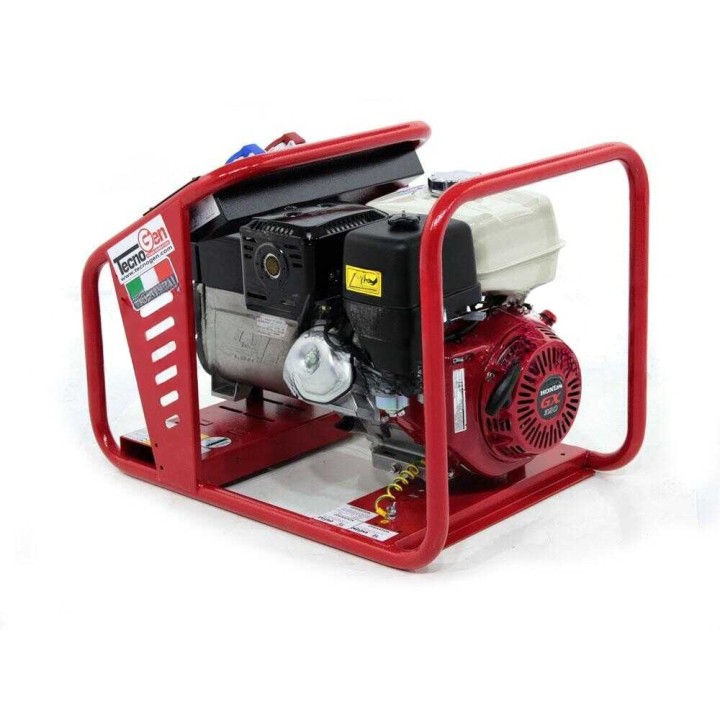 TecnoGen H8000T kolmivaihegeneraattori, 6 kW, Honda GX 390