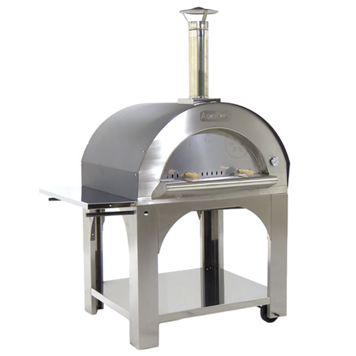 Cibus INOX 100 80 puulämmitteinen pizzauuni 5 pizzaa ruostumaton teräs