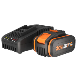 Worx WA3604 akku ja pikalaturi 20 V 4 0 Ah PowerShare