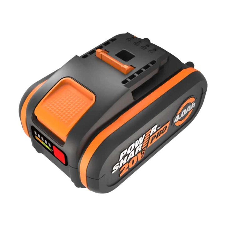 Worx WA3614 PowerShare Pro -akku ja pikalaturi, 20 V, 4,0 Ah, 2 A