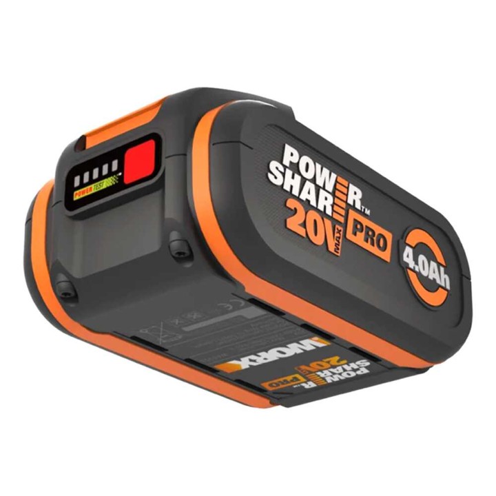 Worx WA3614 PowerShare Pro -akku ja pikalaturi, 20 V, 4,0 Ah, 2 A
