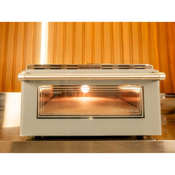 Macte Ovens Voyager Twin sähköinen pizzauuni, 2 975 W, 500 °C
