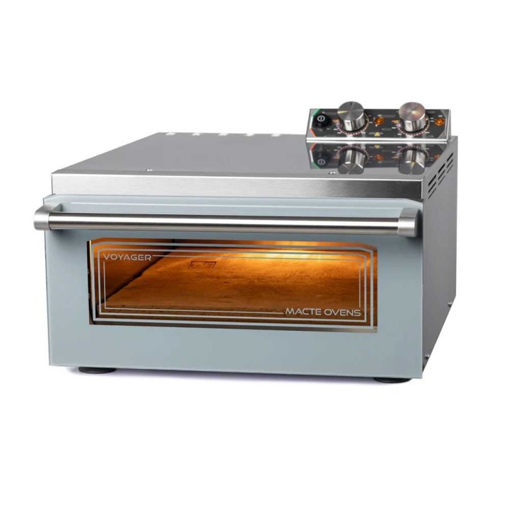 Macte Ovens Voyager Twin sähköinen pizzauuni, 2 975 W, 500 °C