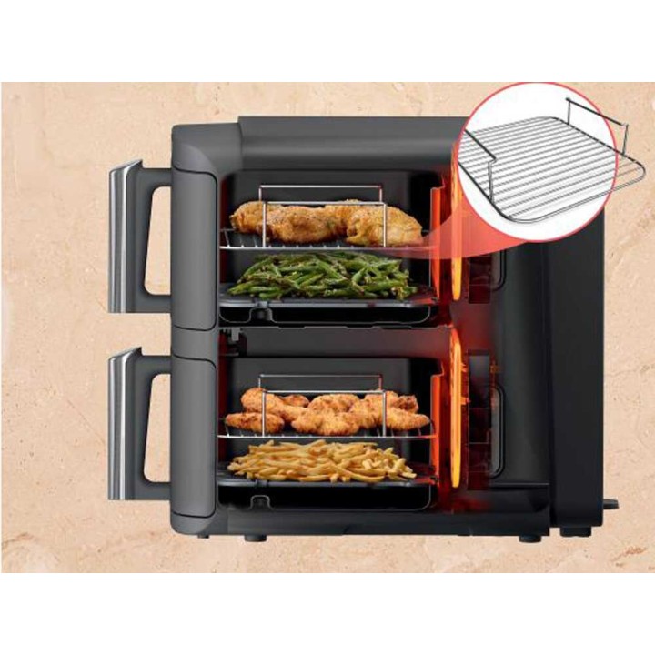 Ninja Double Stack XL SL400EU -ilmakypsennin, 9,5 l, 2 470 W
