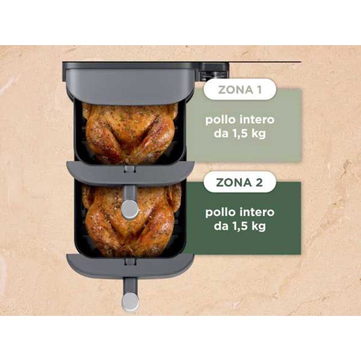 Ninja Double Stack XL SL400EU -ilmakypsennin, 9,5 l, 2 470 W