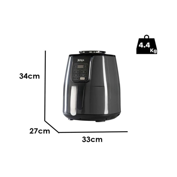Ninja AF100EU kuumailmakeitin, 3,8 l, 1 550 W, 210 °C