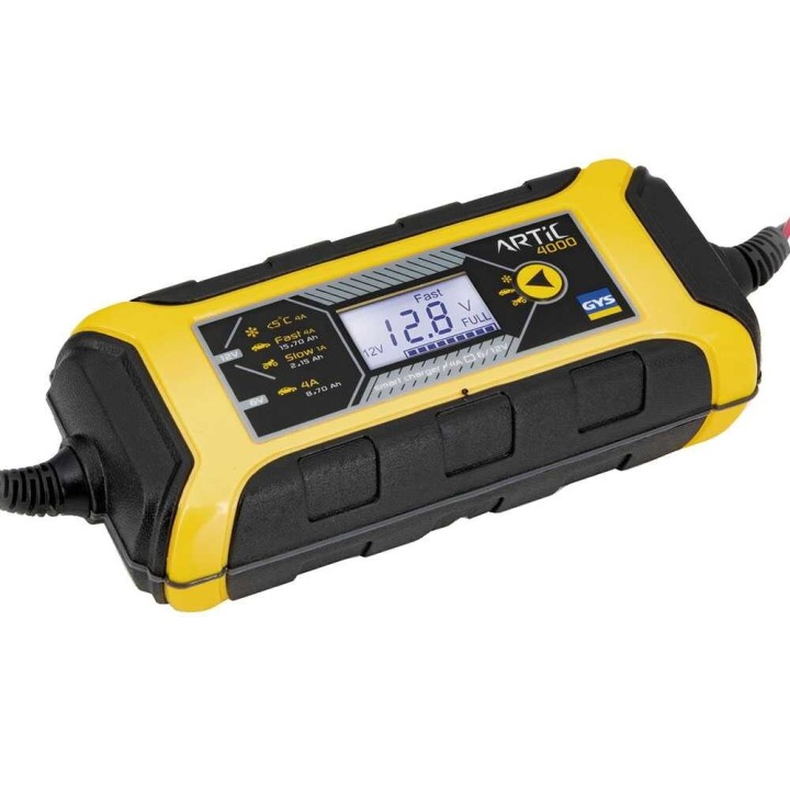 GYS Artic 4000 akkulaturi ja ylläpitolaturi, 6–12 V, 75 W