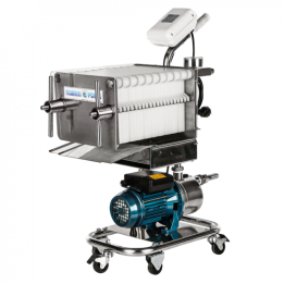 Tellarini CrystalPro Plus 20 viinin levysuodatin 0 5 HP ruostumaton teräs