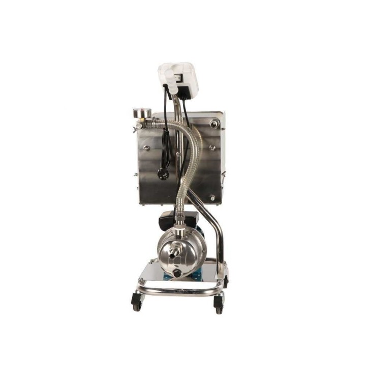 Tellarini CrystalPro Plus 20 viinin levysuodatin, 0,5 HP, ruostumaton teräs