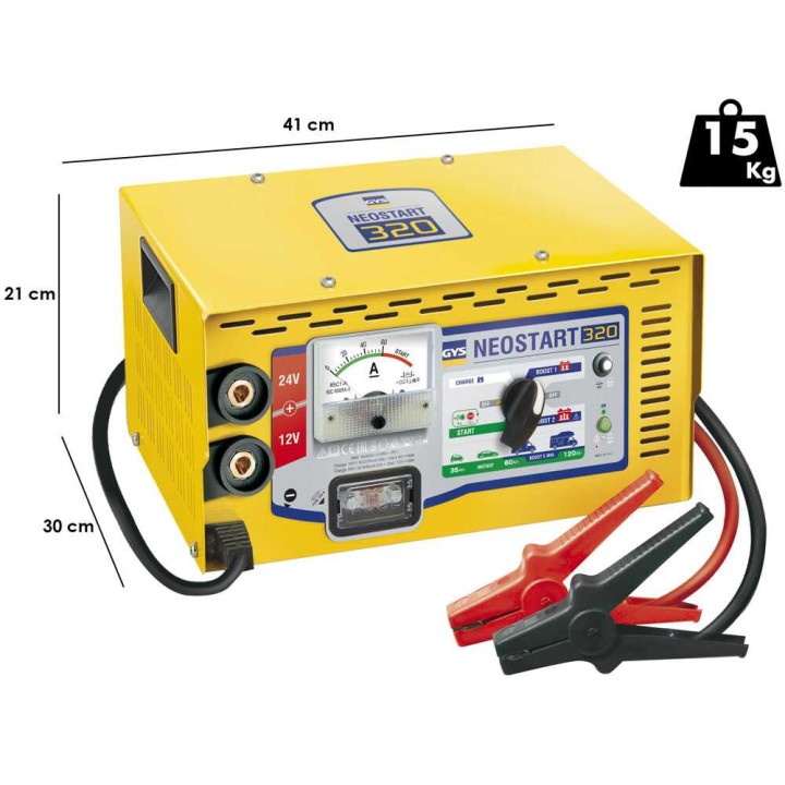 GYS Neostart 320 laturi ja käynnistin 12 24 V 1 200 W
