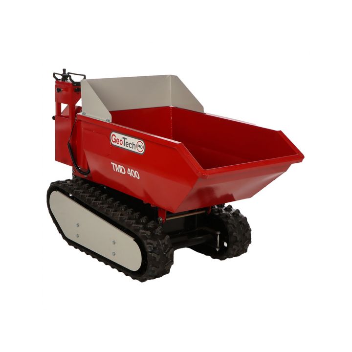 GeoTech Pro TMD 400 akkukäyttöinen telakärry 48 V 400 kg dumper lava