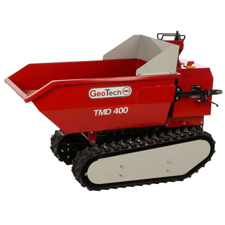 GeoTech Pro TMD 400 akkukäyttöinen telakärry, 48 V, 400 kg, dumper-lava