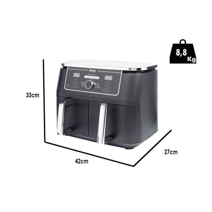 Ninja AF400EU kuumailmakeitin, 9,5 l, 2 470 W