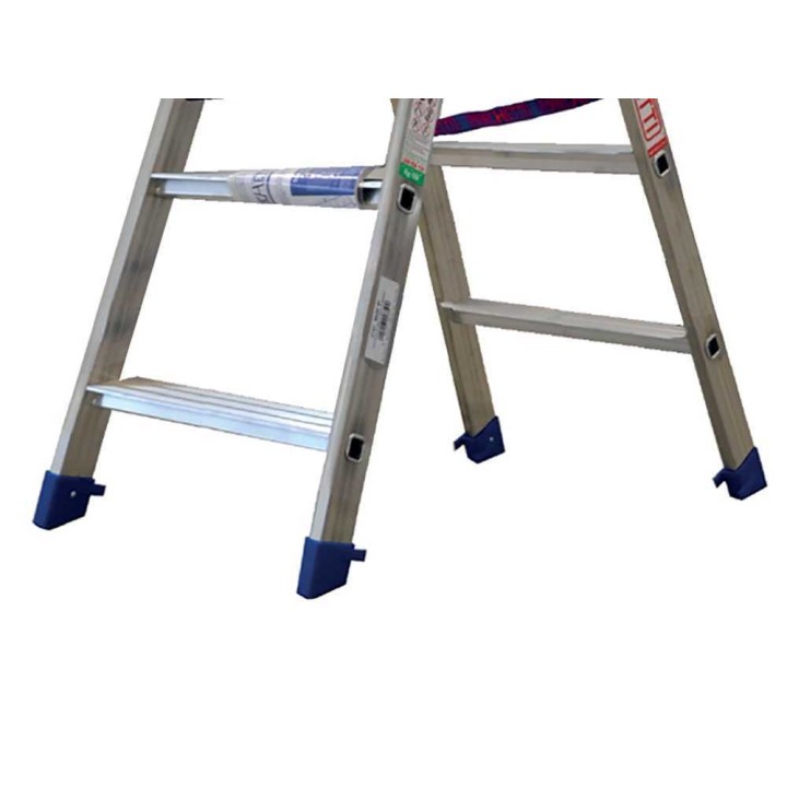 Marchetti Gaudi 04 alumiinitikkaat, 4 + 4 askelmaa, 150 kg, 1,95 m