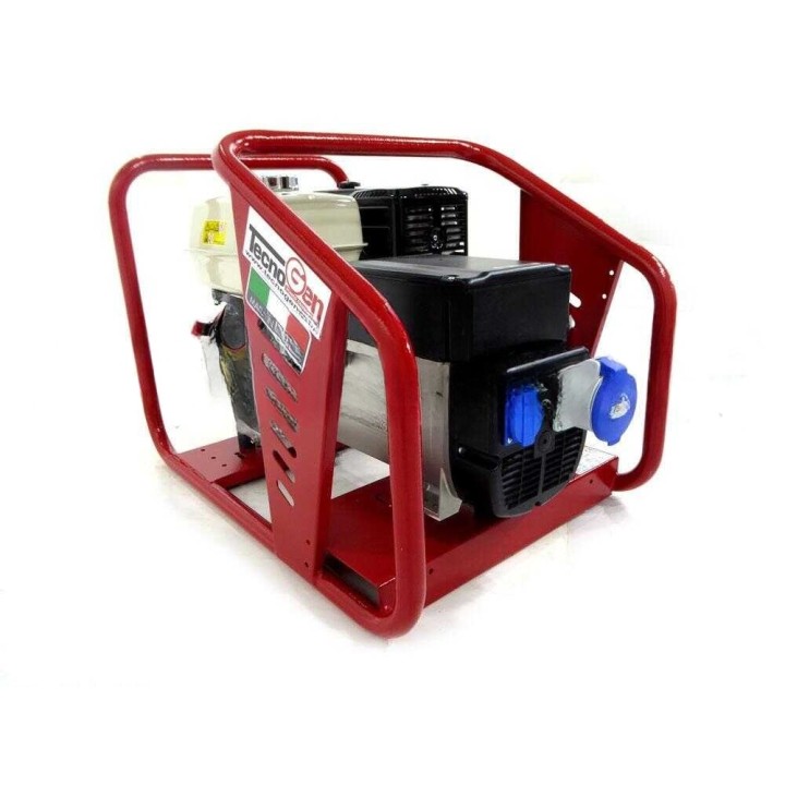 TecnoGen H8000 AVR bensiin generaattori, 5,3 kW, 230 V, Honda GX 390