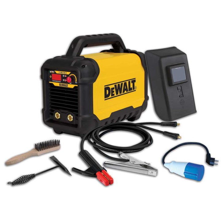 DeWalt DXWDMMA 200E MMA-invertterihitsauskone, 10–200 A, LCD-näyttö