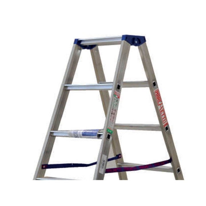 Marchetti Gaudi 06 alumiinitikkaat, 2 × 6 askelmaa, 1,60 m