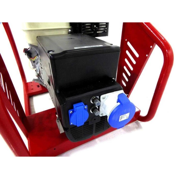 TecnoGen H8000 AVR bensiin generaattori, 5,3 kW, 230 V, Honda GX 390